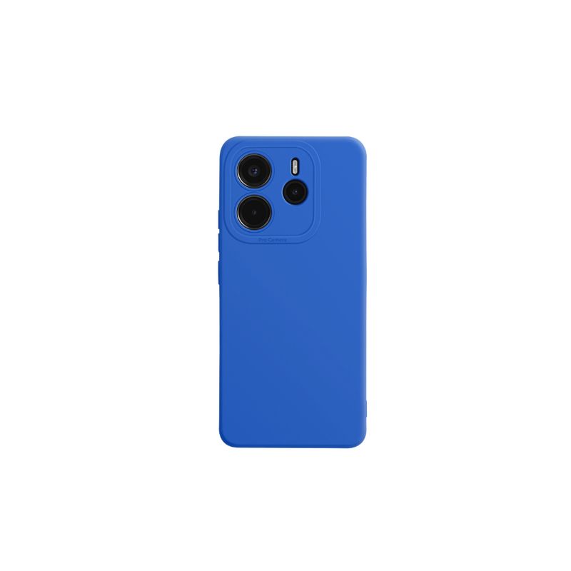 GENERICO - Carcasa Silicona Color Para Redmi Note 14 5G - Azul Rey