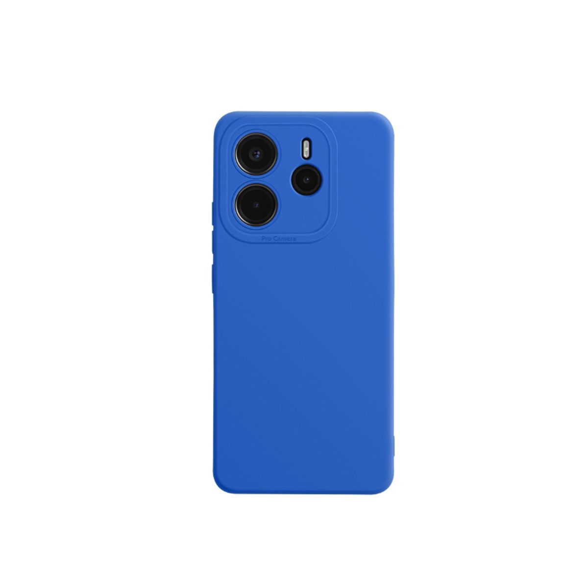 GENERICO - Carcasa Silicona Color Para Redmi Note 14 5G - Azul Rey