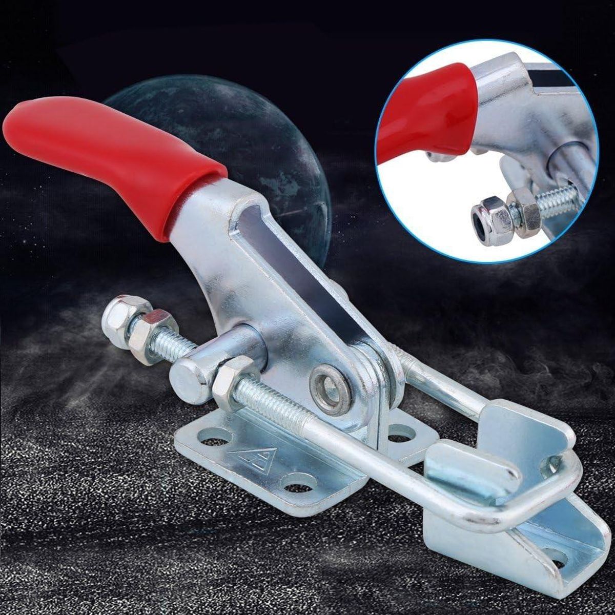 GENERICO - Pack de 6 Abrazaderas de Palanca de Cierre Rápido 160kg