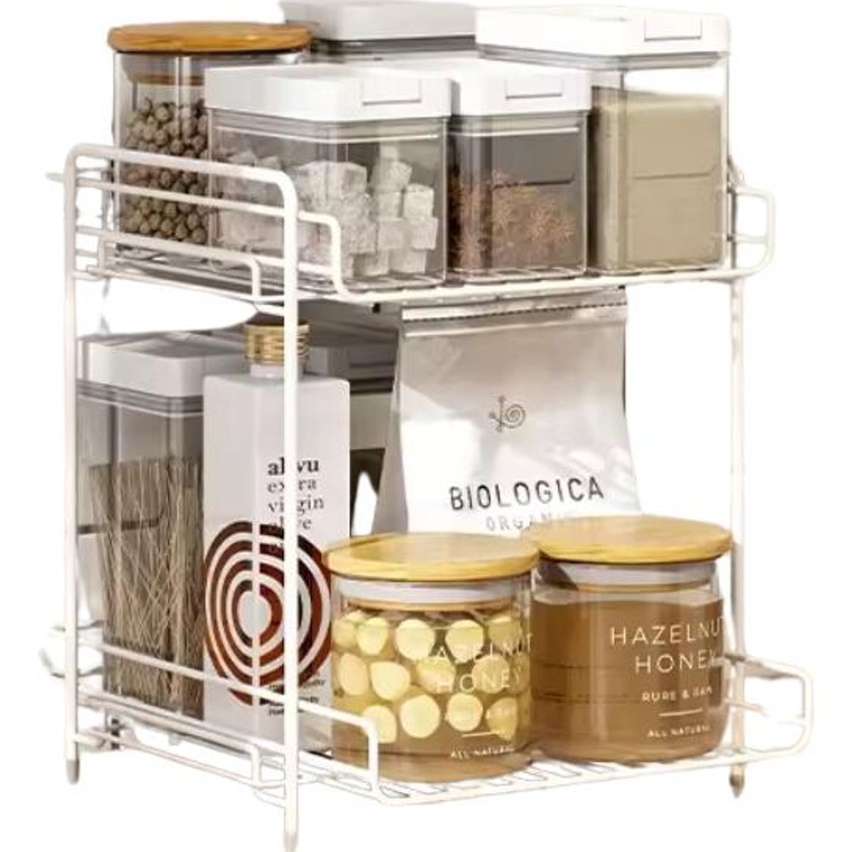 GENERICO - Organizador Multiuso de Acero para Hogar y Jardín