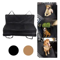 GENERICO - Funda Protectora Plegable para Asientos de Autos Negros