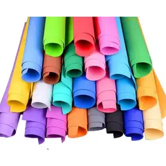 GENERICO - Pliegos de Goma Eva para Manualidades - 10 Unidades 60x40 cm