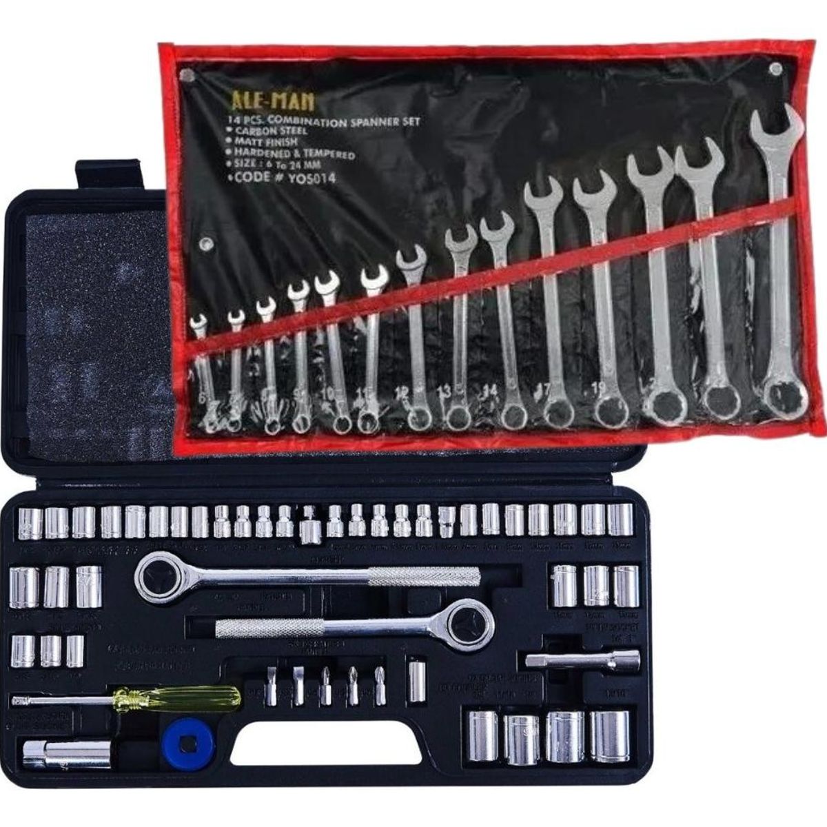 GENERICO - Kit Completo de Llaves y Dados para Hogar y Vehículos