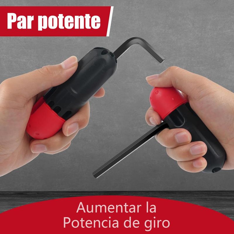 GENERICO - Kit de 30 Llaves Allen Hexagonales para Todo Uso Doméstico