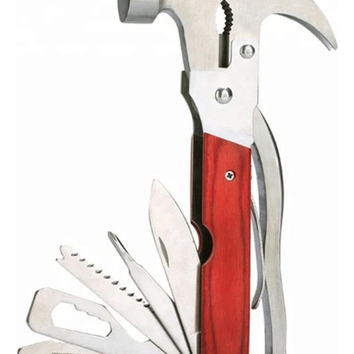 GENERICO - Martillo Alicate Multifuncional de Acero Inoxidable Compacto