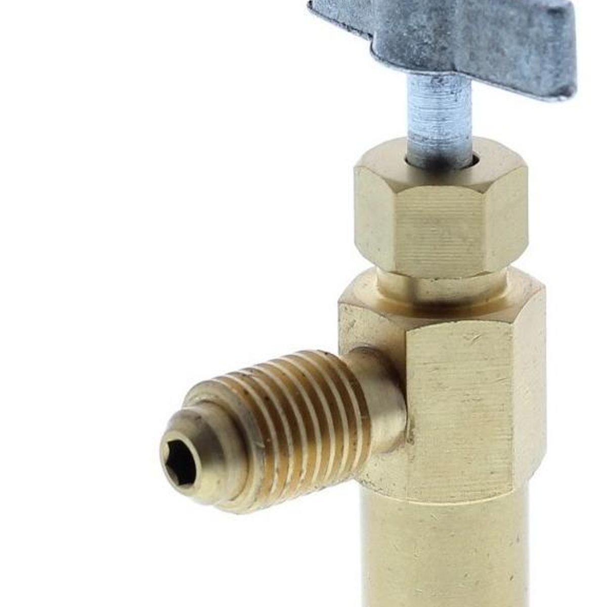 GENERICO - Adaptador de Bronce para Refrigerante R1234yf de 1kg