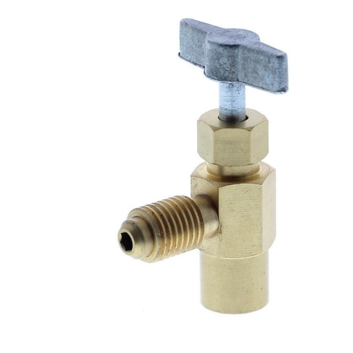 GENERICO - Adaptador de Bronce para Refrigerante R1234yf de 1kg