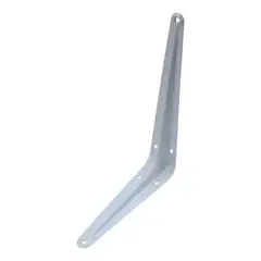 GENERICO - Escuadras Metálicas Blancas para Estanterías - Pack de 12