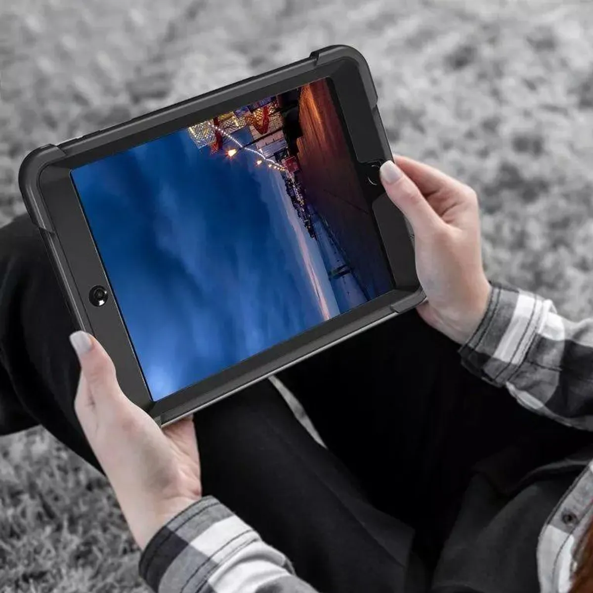 GENERICO - Funda Antigolpes 360 para iPad 102 Resistente y Segura