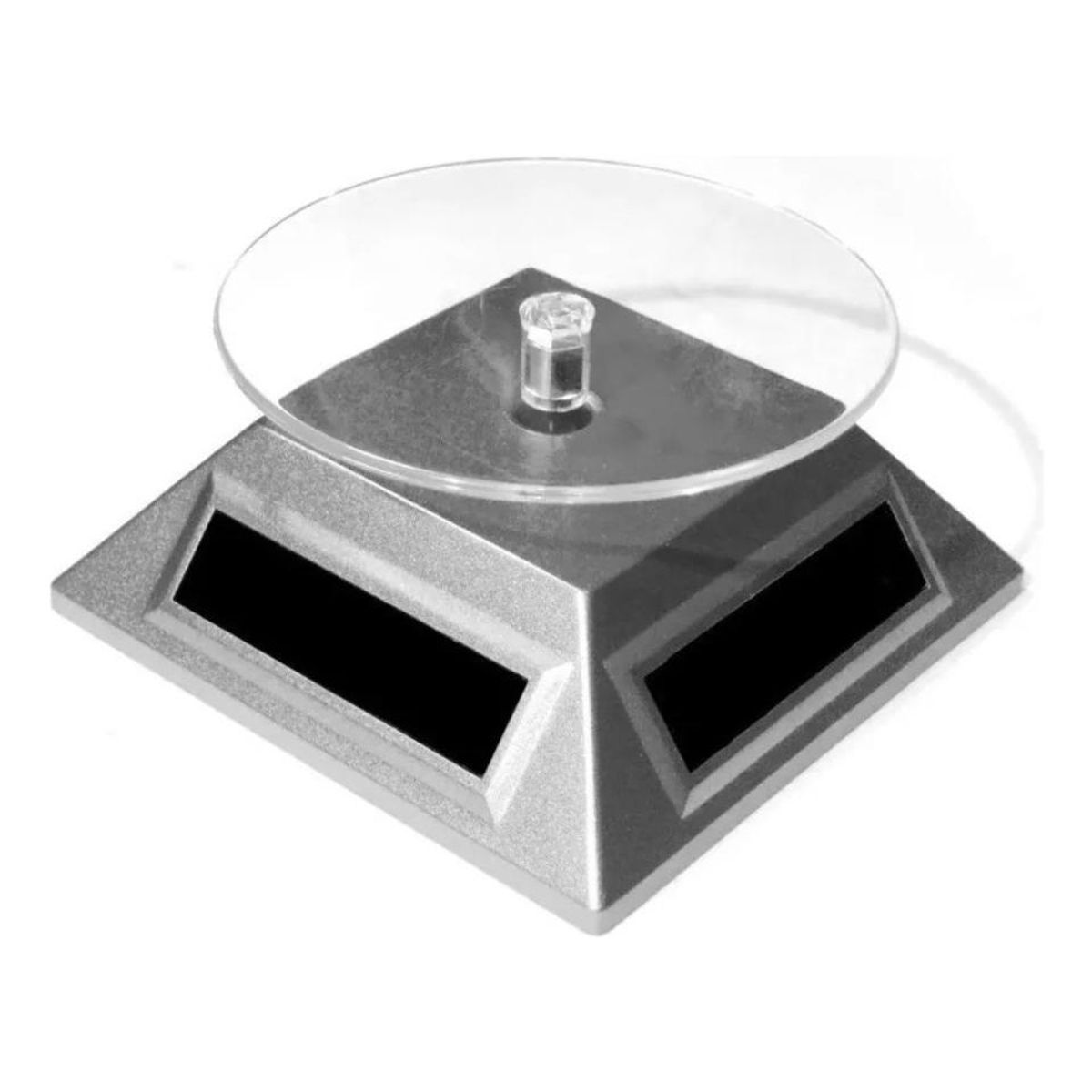 GENERICO - Vitrina Giratoria Solar o a Pilas para Exhibición de Objetos