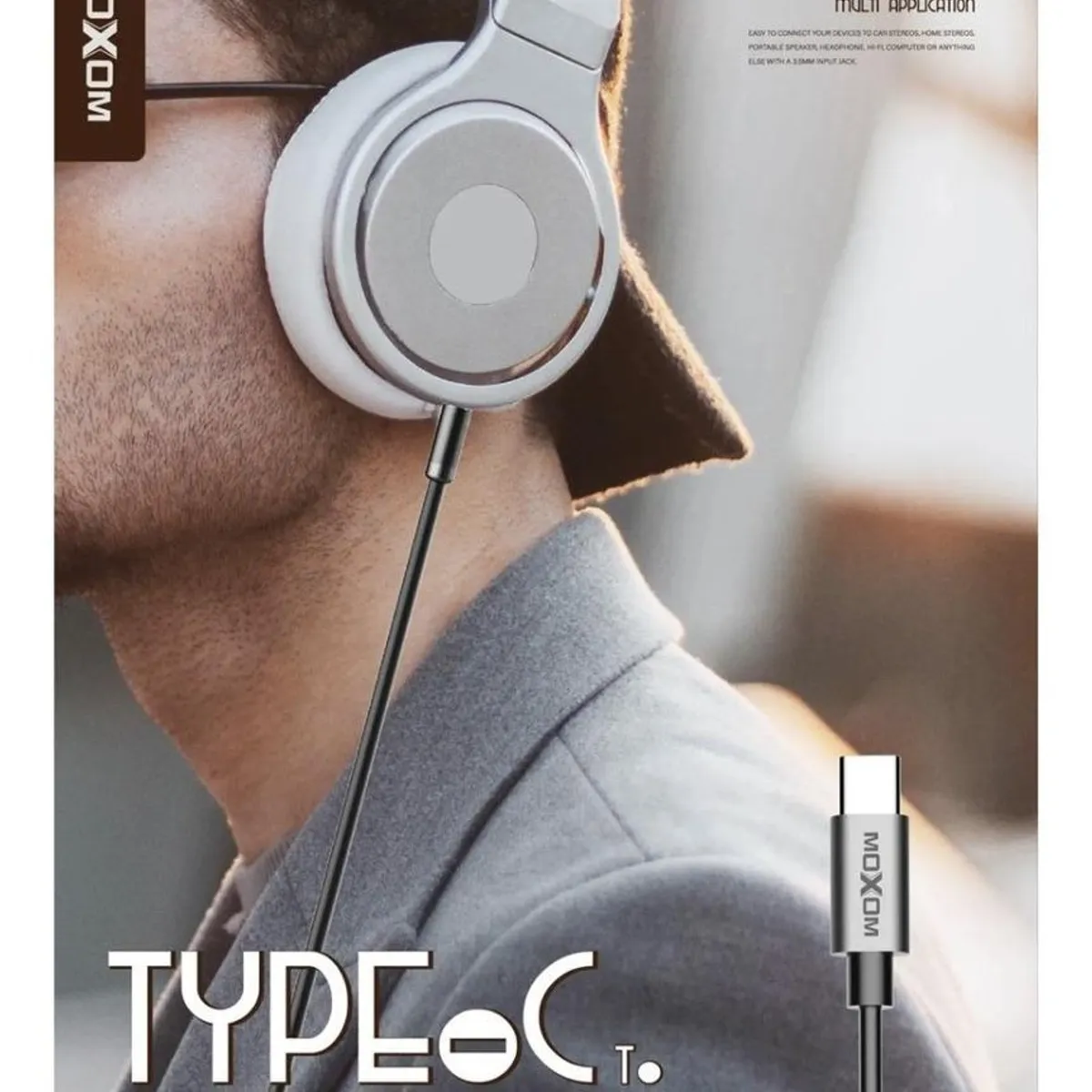 GENERICO - Cable USB Tipo C a Jack 35mm para Audio Estéreo Macho