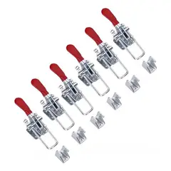 GENERICO - Juego de 6 Abrazaderas de Palanca con Liberación Rápida