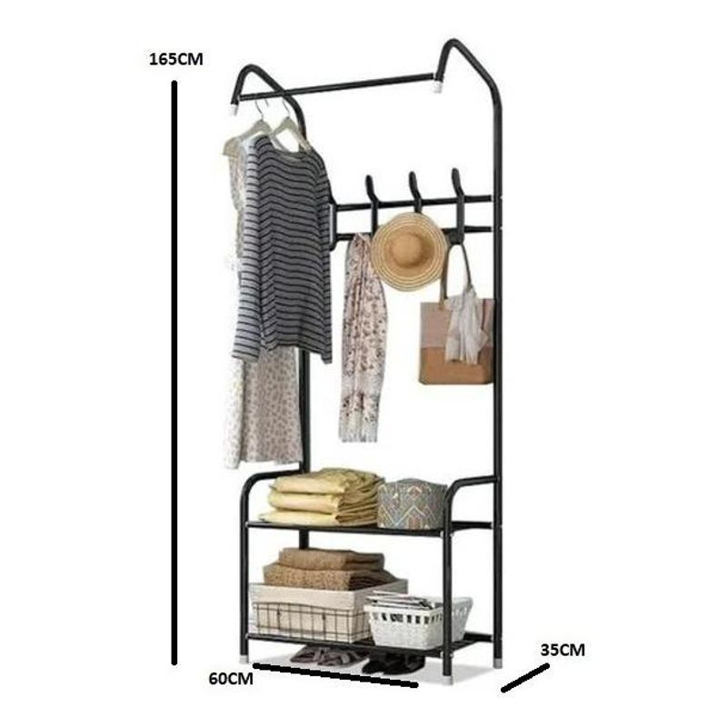 GENERICO - Perchero Elegante de Pie para Ropa Organizador Moderno