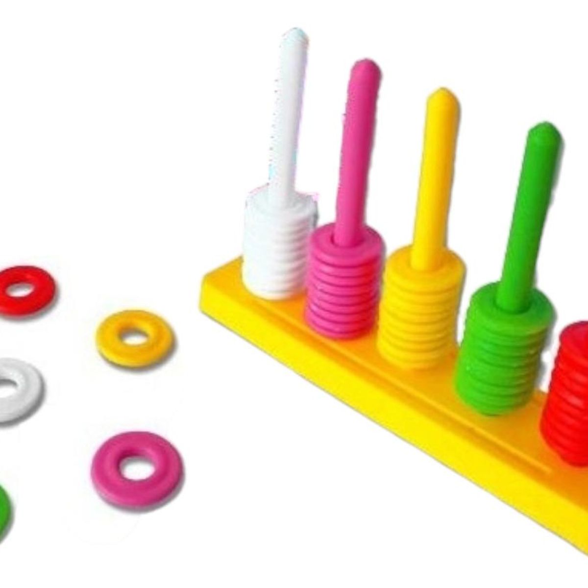 GENERICO - Ábaco Didáctico de 5 Dígitos para Aprendizaje Infantil