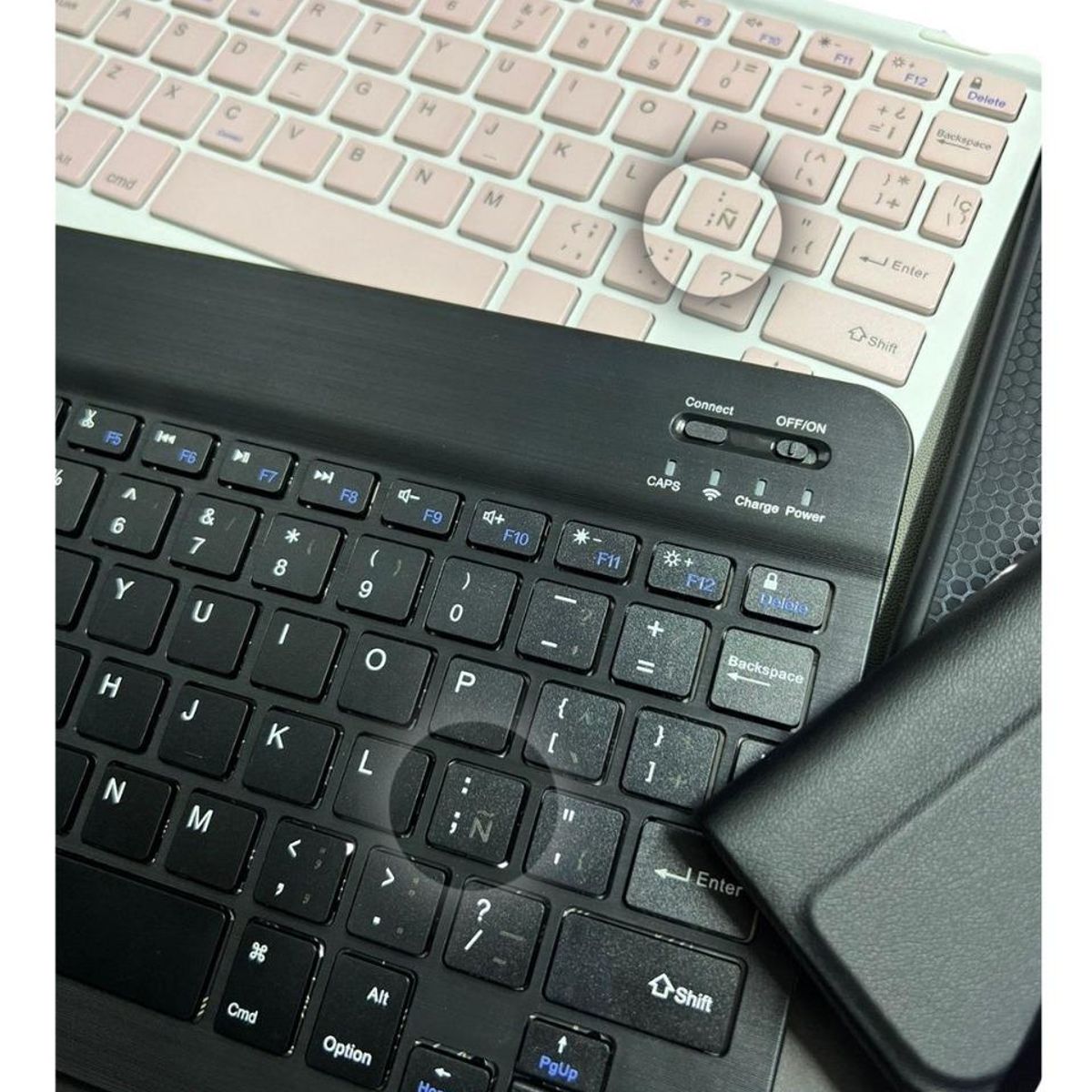 GENERICO - Teclado Bluetooth con Touchpad para Tablets y Móviles