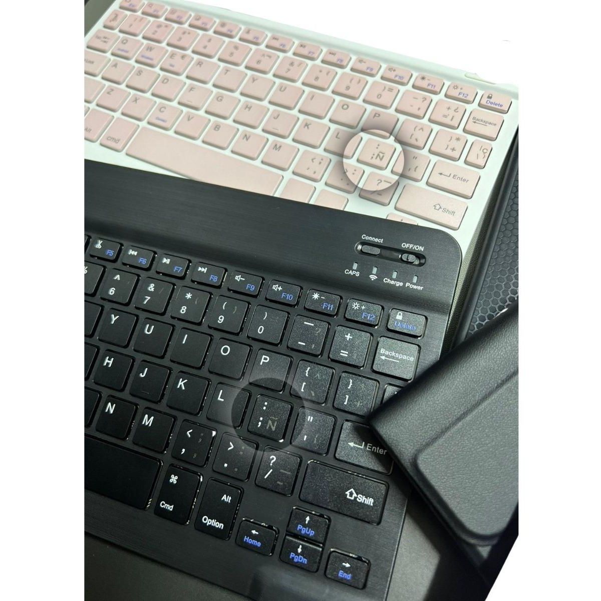 GENERICO - Teclado Bluetooth con Touchpad para Tablets y Móviles