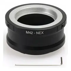 GENERICO - Adaptador M42 a Montura Sony E para Lentes de Cámara