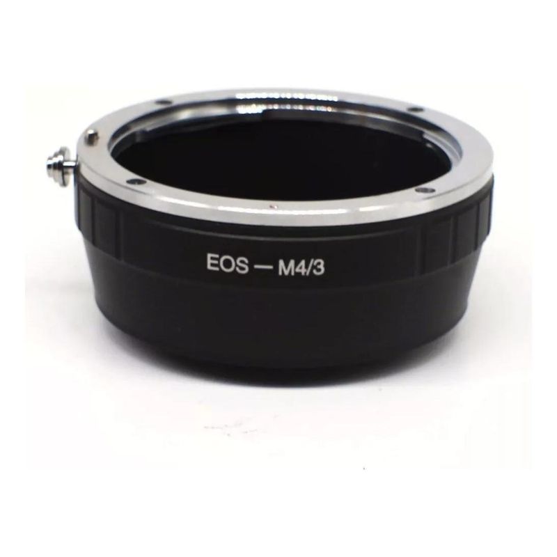 GENERICO - Adaptador Canon EF a Montura M43 para Lentes Aluminio