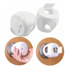 GENERICO - Protección Infantil para Puertas - Pack de 4 Cubiertas