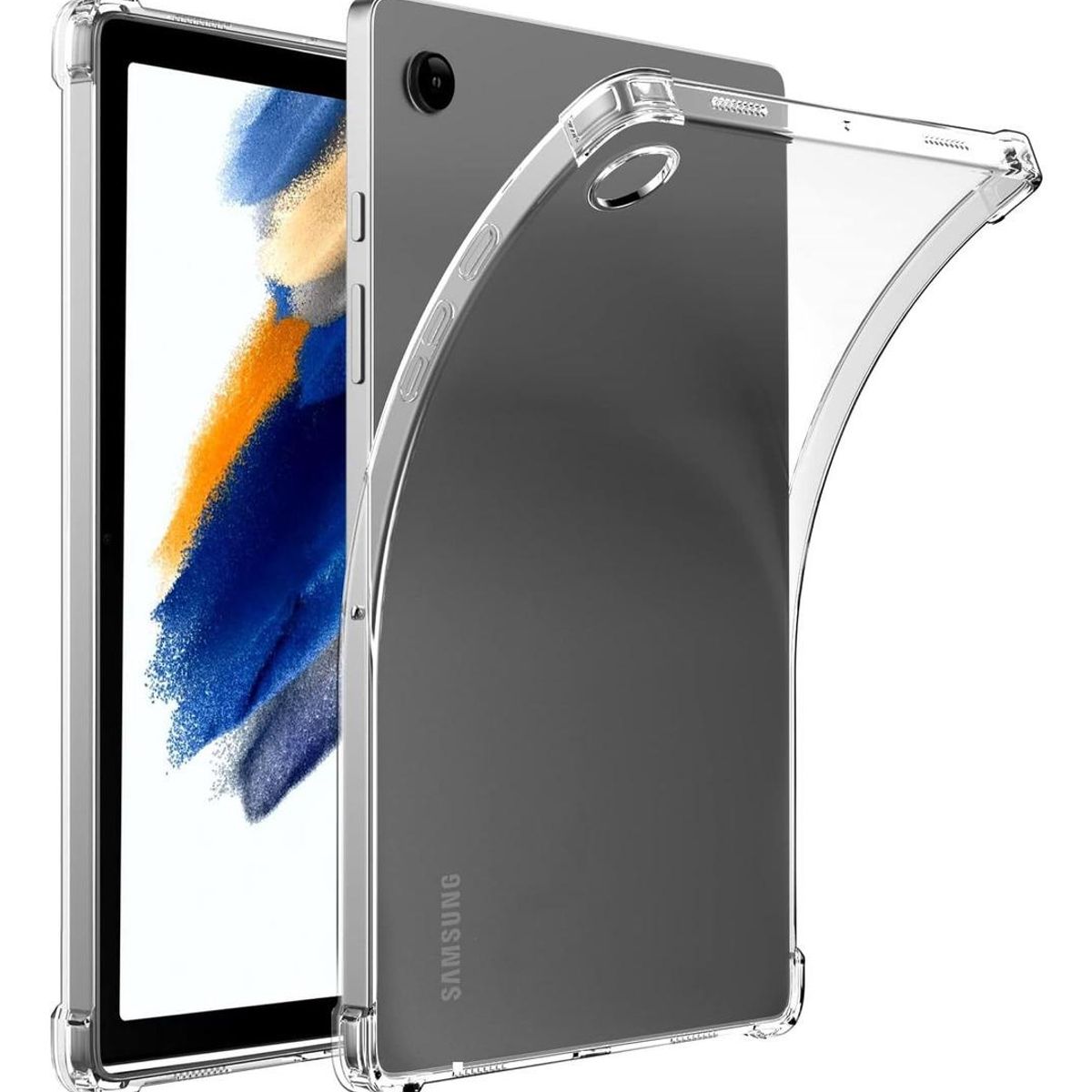 GENERICO - Carcasa Resistentes para Samsung Tab Transparente y Elegante