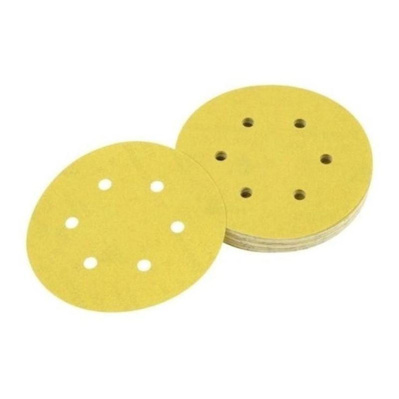 GENERICO - Discos de Lija Velcro 225mm Grano 100 para Madera y Yeso