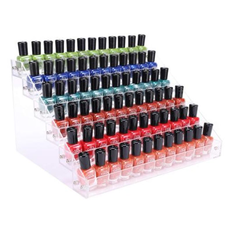 GENERICO - Organizador Acrílico Transparente para Esmaltes 31x24 cm