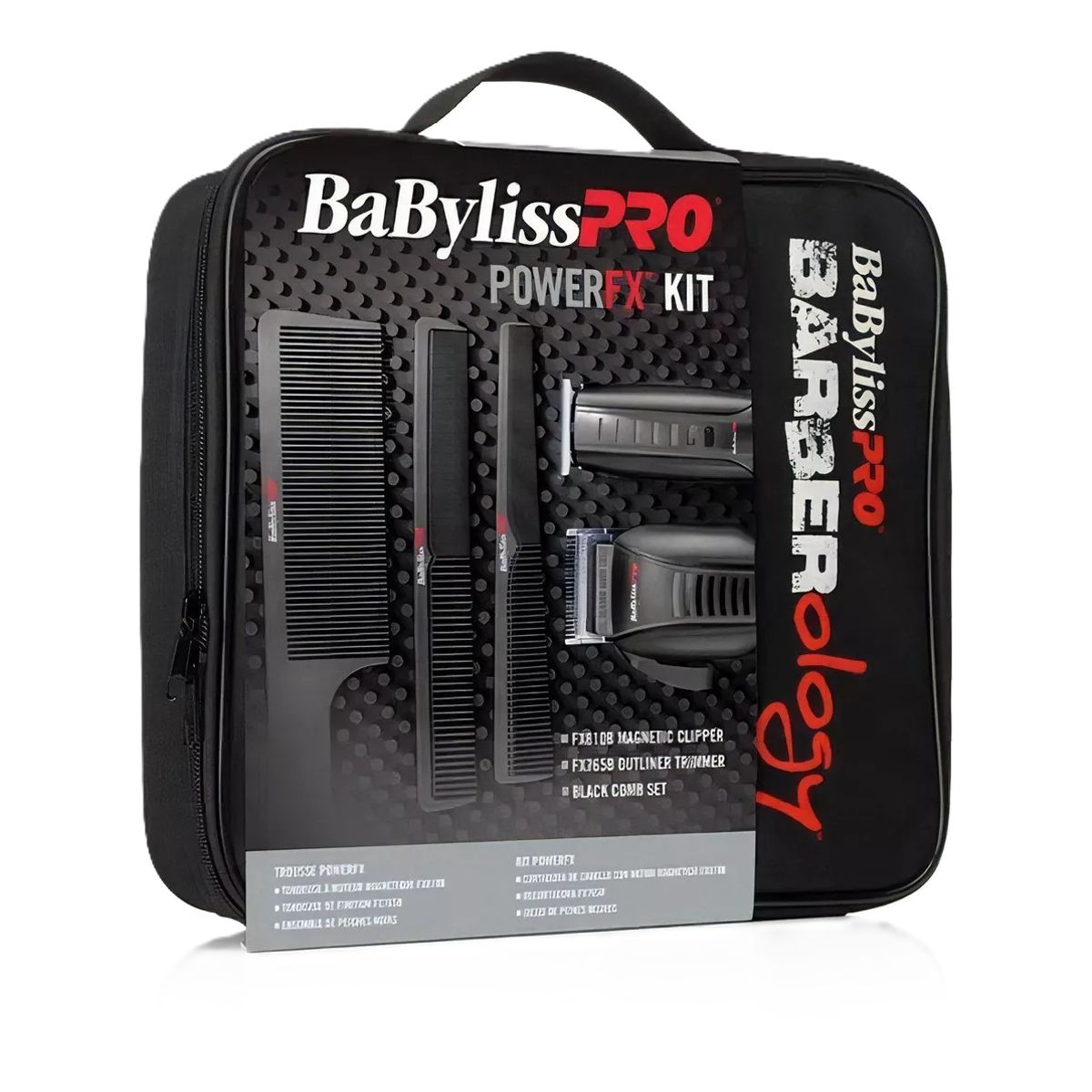 BABYLISS PRO - Máquinas Babyliss Kit Clipper Trimmer Power BCBKUZ