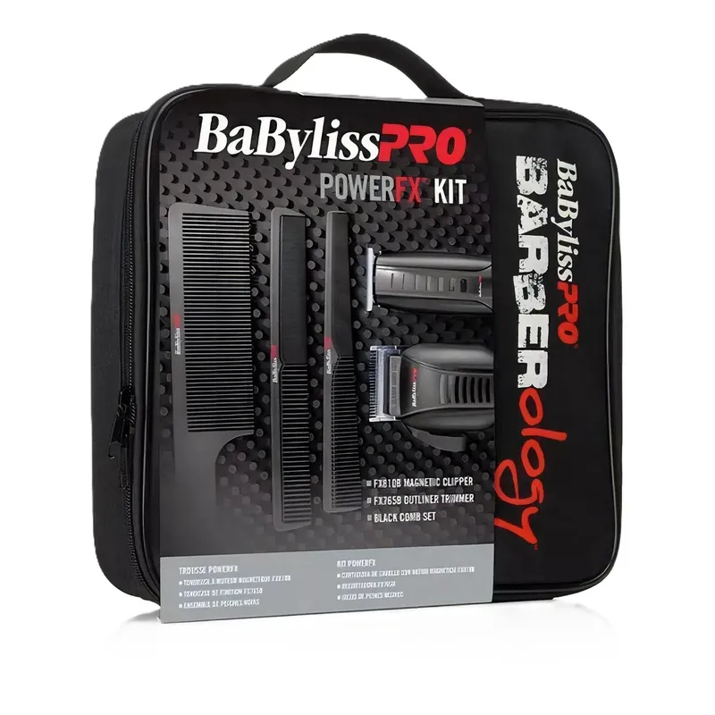 BABYLISS PRO - Máquinas Babyliss Kit Clipper Trimmer Power BCBKUZ