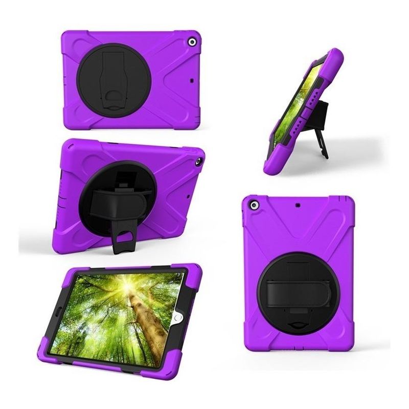 GENERICO - Funda Resistente para iPad con Soporte y Cinturón Ajustable