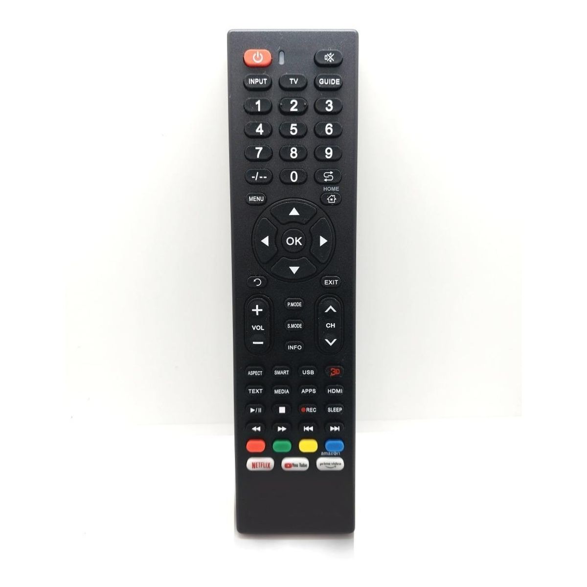 GENERICO - Control Remoto Universal para TV con Botones de Streaming