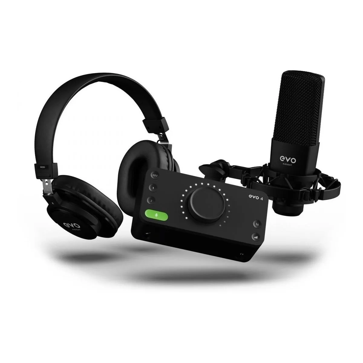 GENERICO - Paquete de Grabación Profesional con Entrada Dual y Fantasma