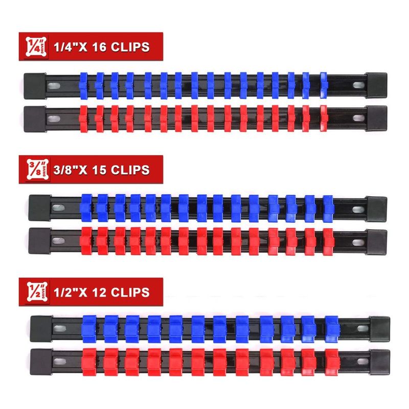 GENERICO - Organizador Multifuncional Vertical para Clips de Llave