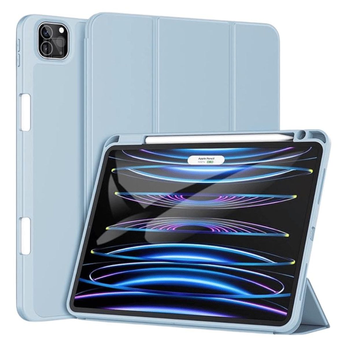 GENERICO - Funda Protectora Inteligente con Soporte y Ranura para Lápiz