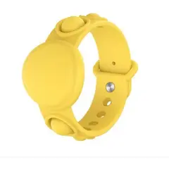 GENERICO - Funda de Silicona para Airtag con Correa para Niños