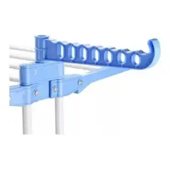 GENERICO - Tendedero Vertical Plegable con Ruedas y Múltiples Niveles