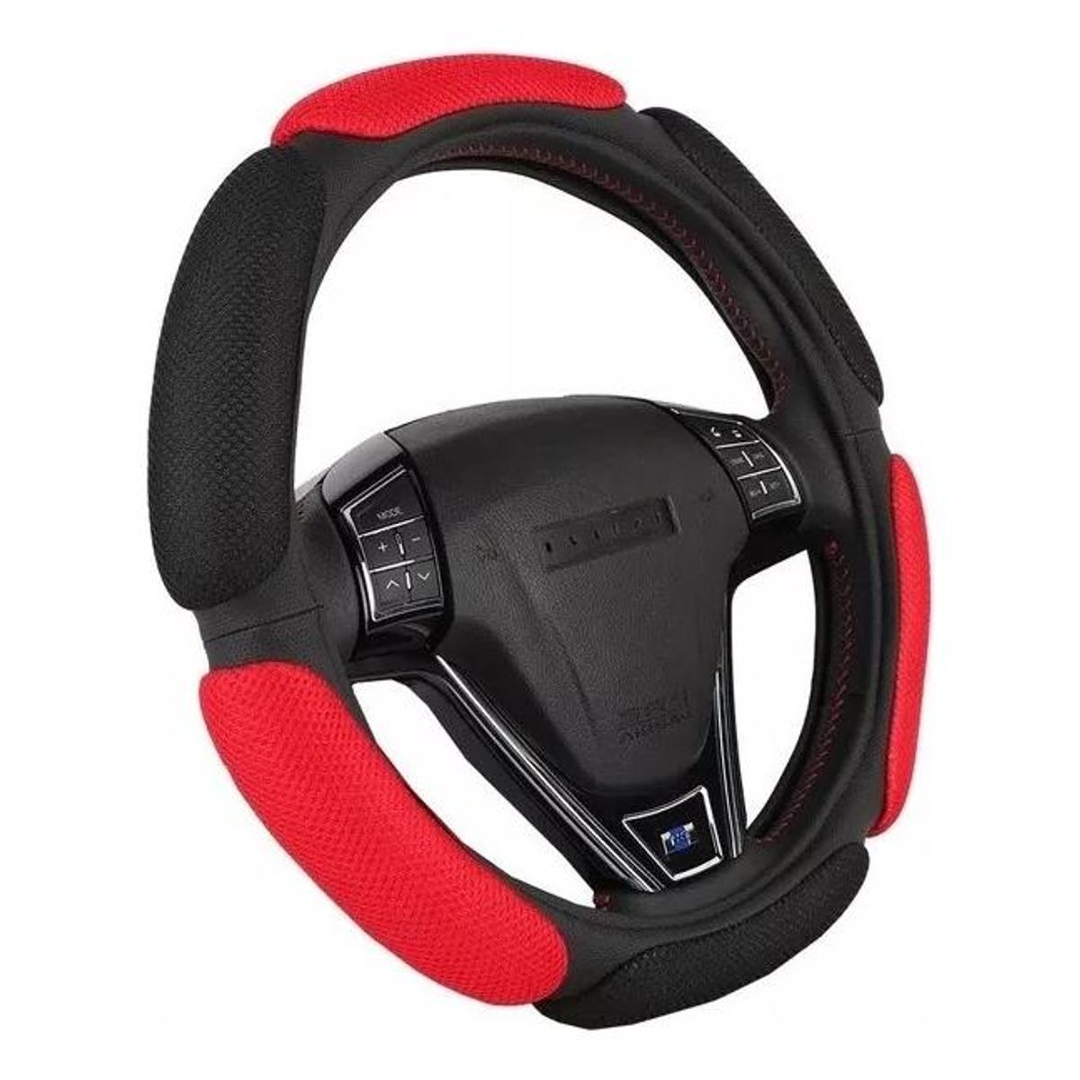 GENERICO - Funda Acolchada para Volante de Camión de Microfibra 45 cm