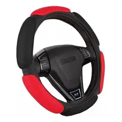 GENERICO - Funda Acolchada para Volante de Camión de Microfibra 45 cm