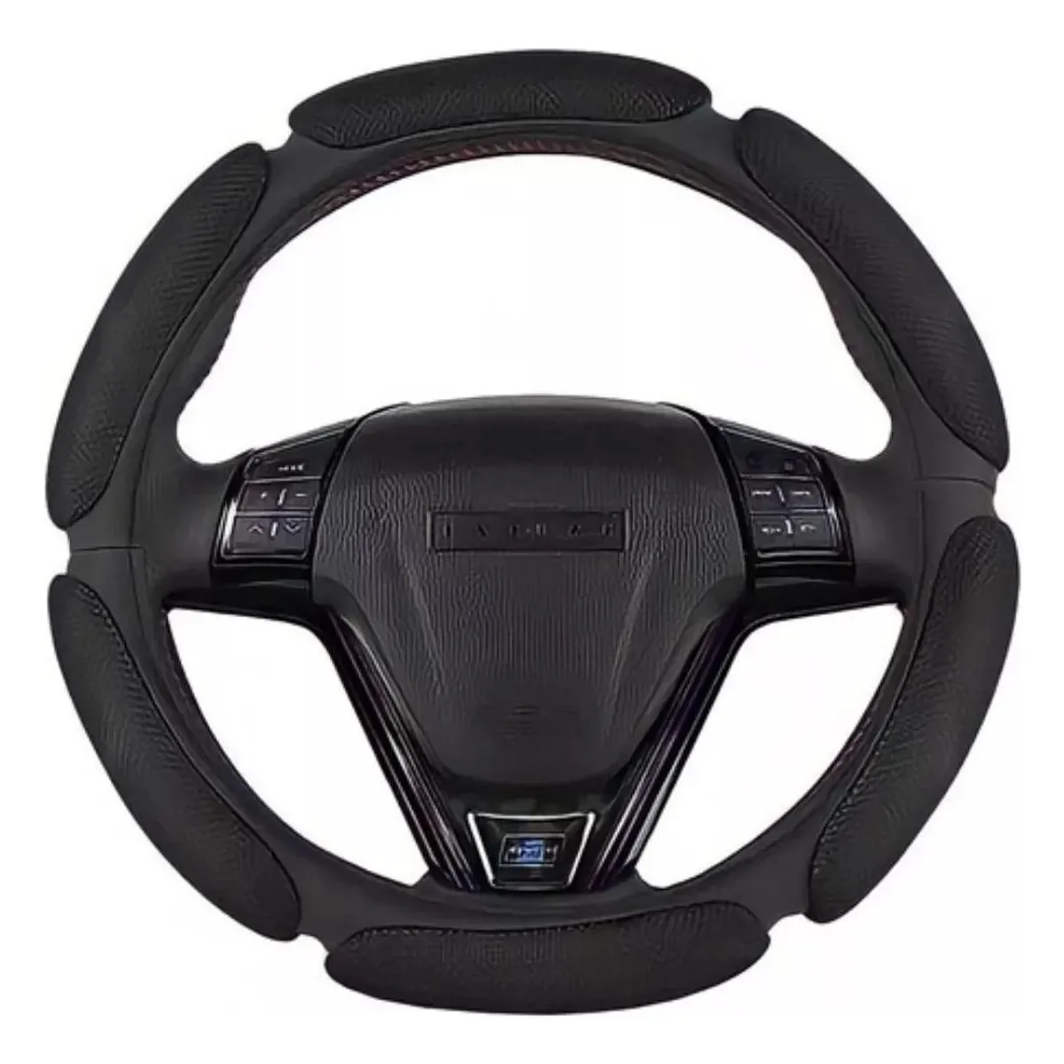 GENERICO - Funda Acolchada para Volante de Camión de Microfibra 45 cm