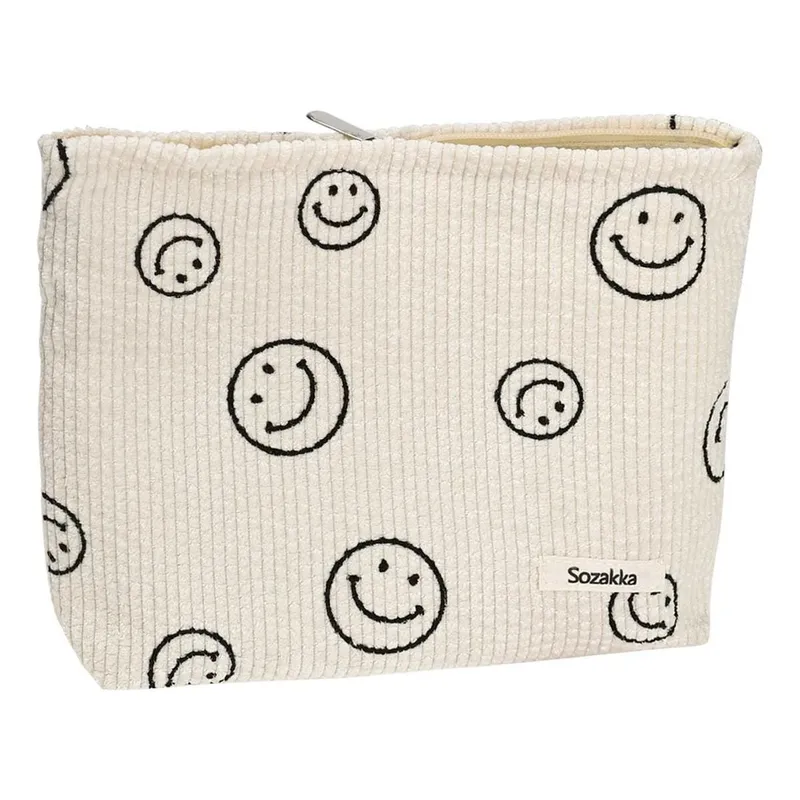 GENERICO - Organizador Beige de Cosméticos con 12 Ranuras Ideal Labios