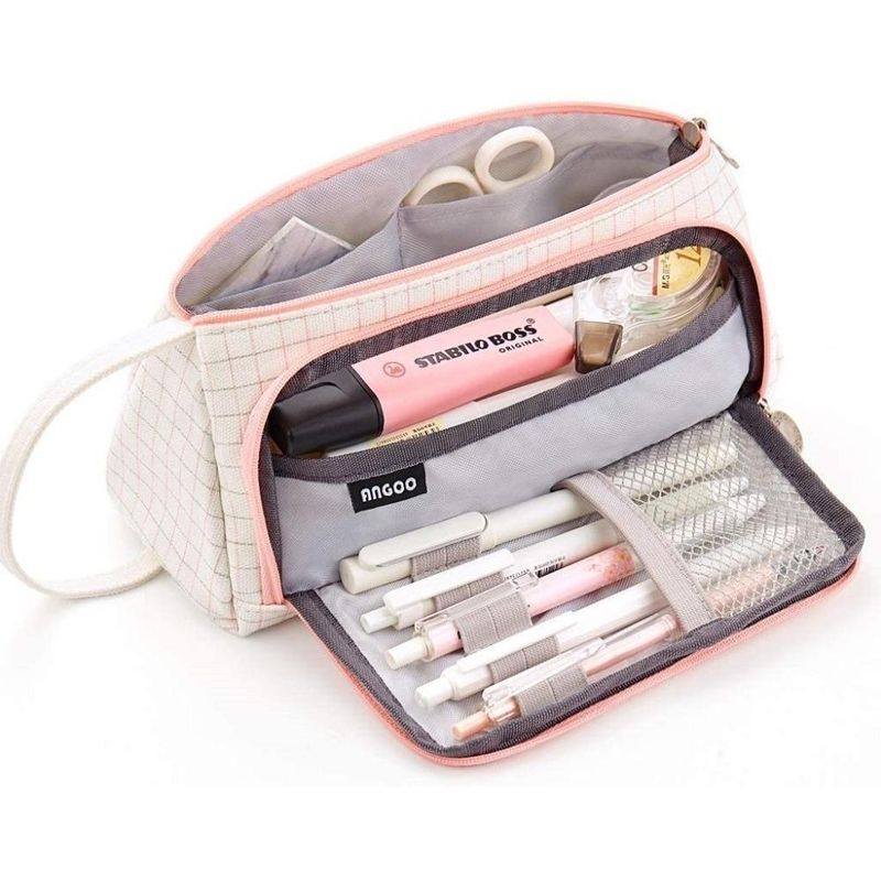 GENERICO - Estuche Escolar Extensible para 40 Lápices y Accesorios