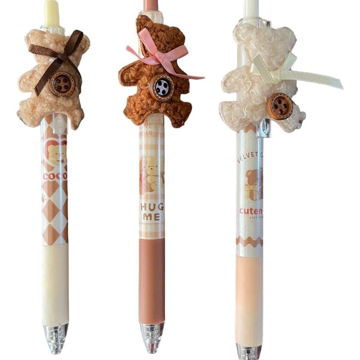 GENERICO - Libreta Vintage con Pegatinas y Lápiz Osito Inclusivo