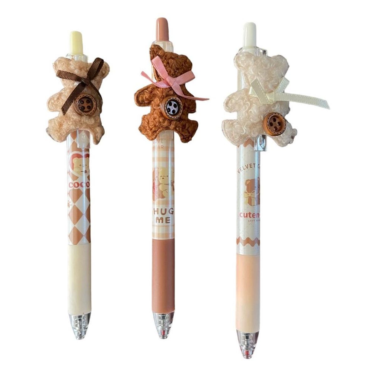 GENERICO - Libreta Vintage con Pegatinas y Lápiz Osito Inclusivo