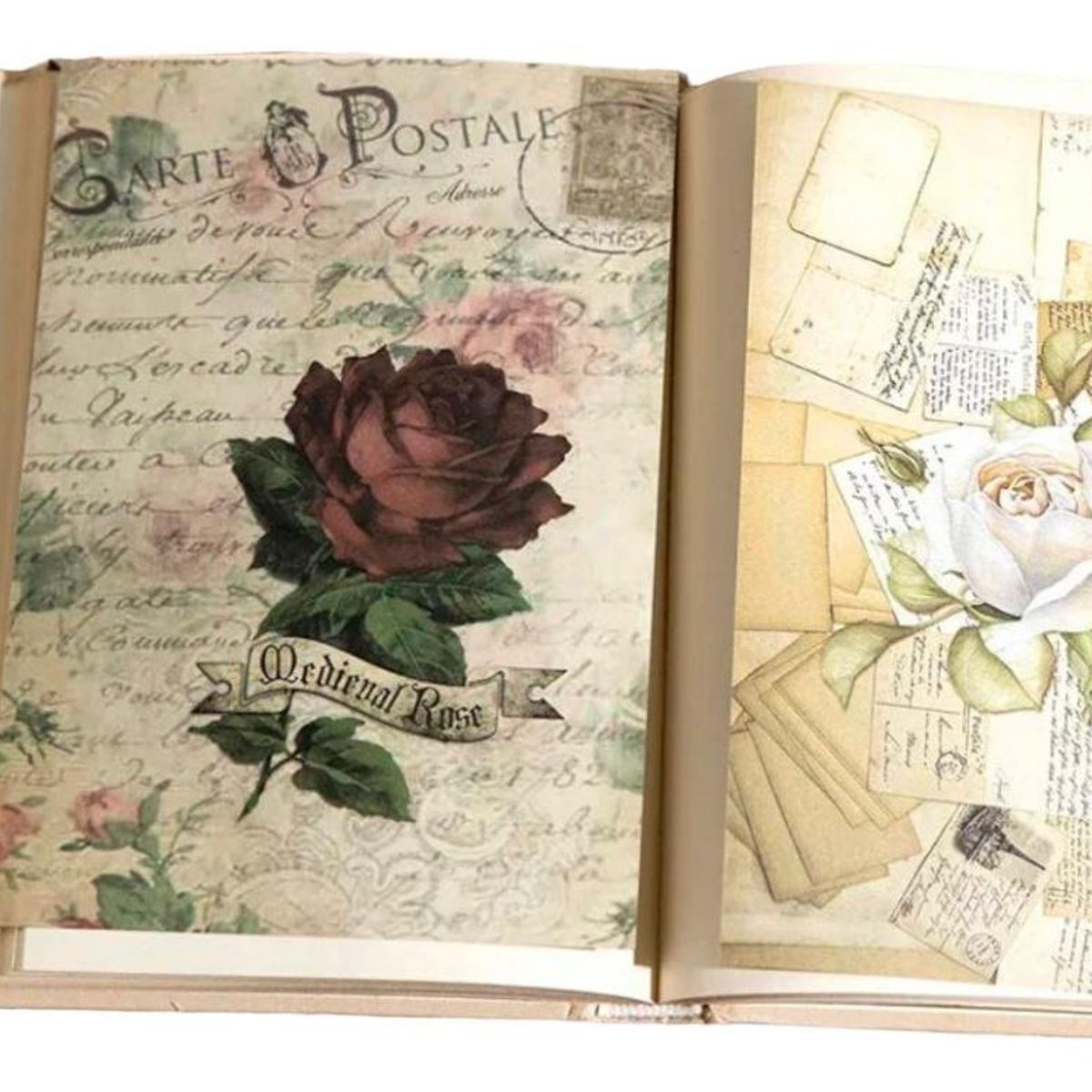 GENERICO - Libreta Vintage con Pegatinas y Lápiz Osito Inclusivo