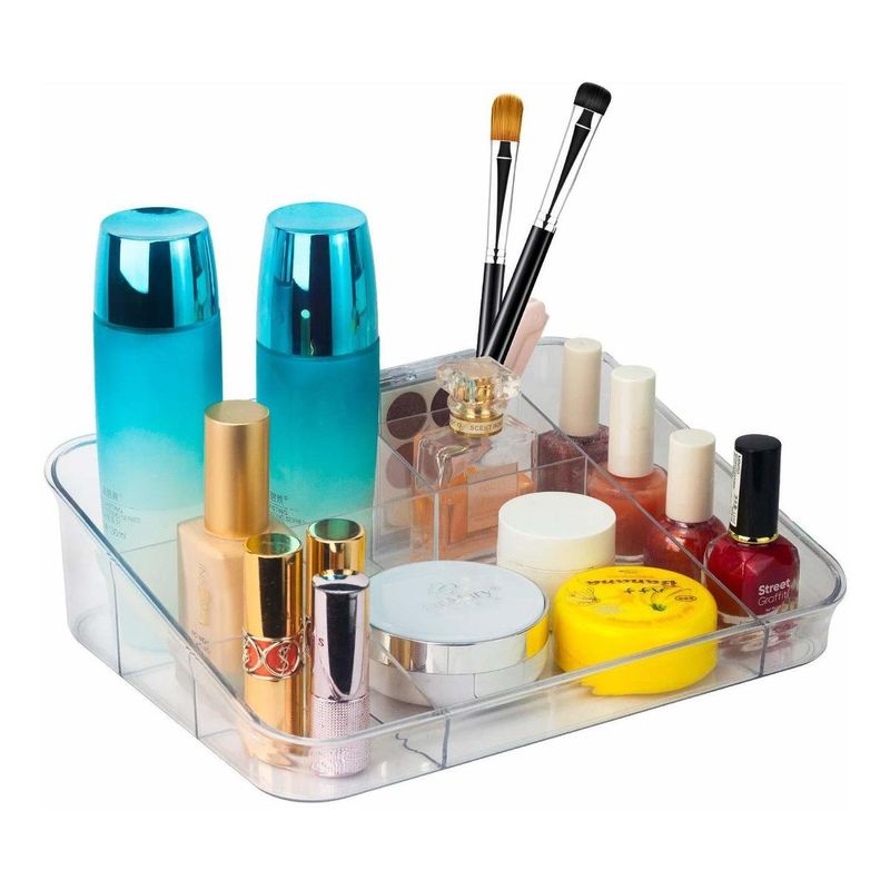 GENERICO - Caja Organizadora Transparente para Cosméticos y Accesorios