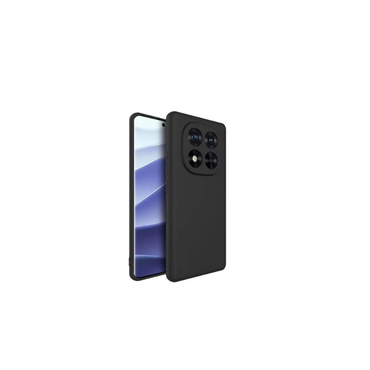 GENERICO - Carcasa Silicona Para Redmi Note 14 Pro 5G - Negro