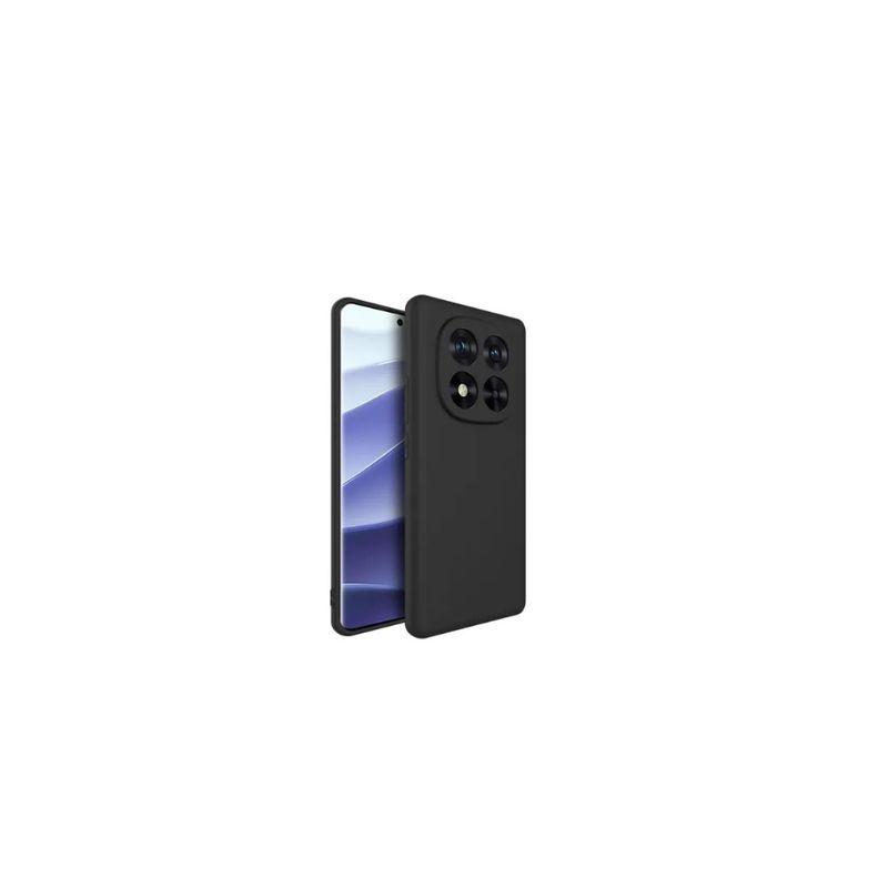 GENERICO - Carcasa Silicona Para Redmi Note 14 Pro 5G - Negro