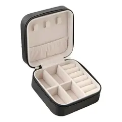 GENERICO - Estuche Portajoyas Compacto para Viajar y Organizar
