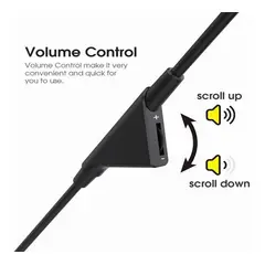 GENERICO - Cable Audio 35mm Repuesto 2m para Auriculares Astro