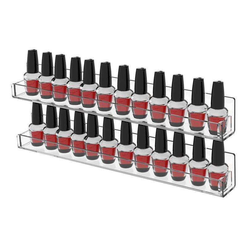 GENERICO - Organizador Giratorio de Maquillaje y Esmaltes 24 Botellas
