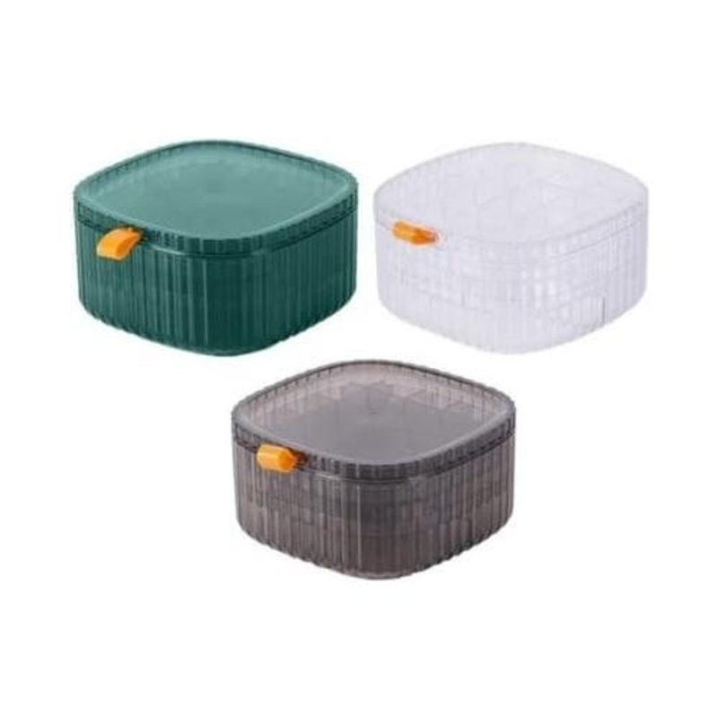 GENERICO - Caja de Almacenamiento de Joyas con Compartimentos Apilables